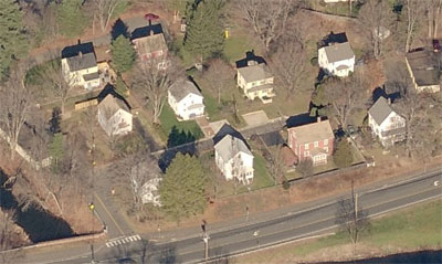 Maple Court from Above